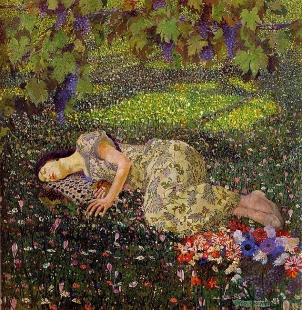 sleeping_Klimt