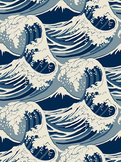 Cole & Son Great Wave Wallpaper