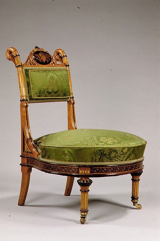 Sewing Chair Attributed to Herter Brothers